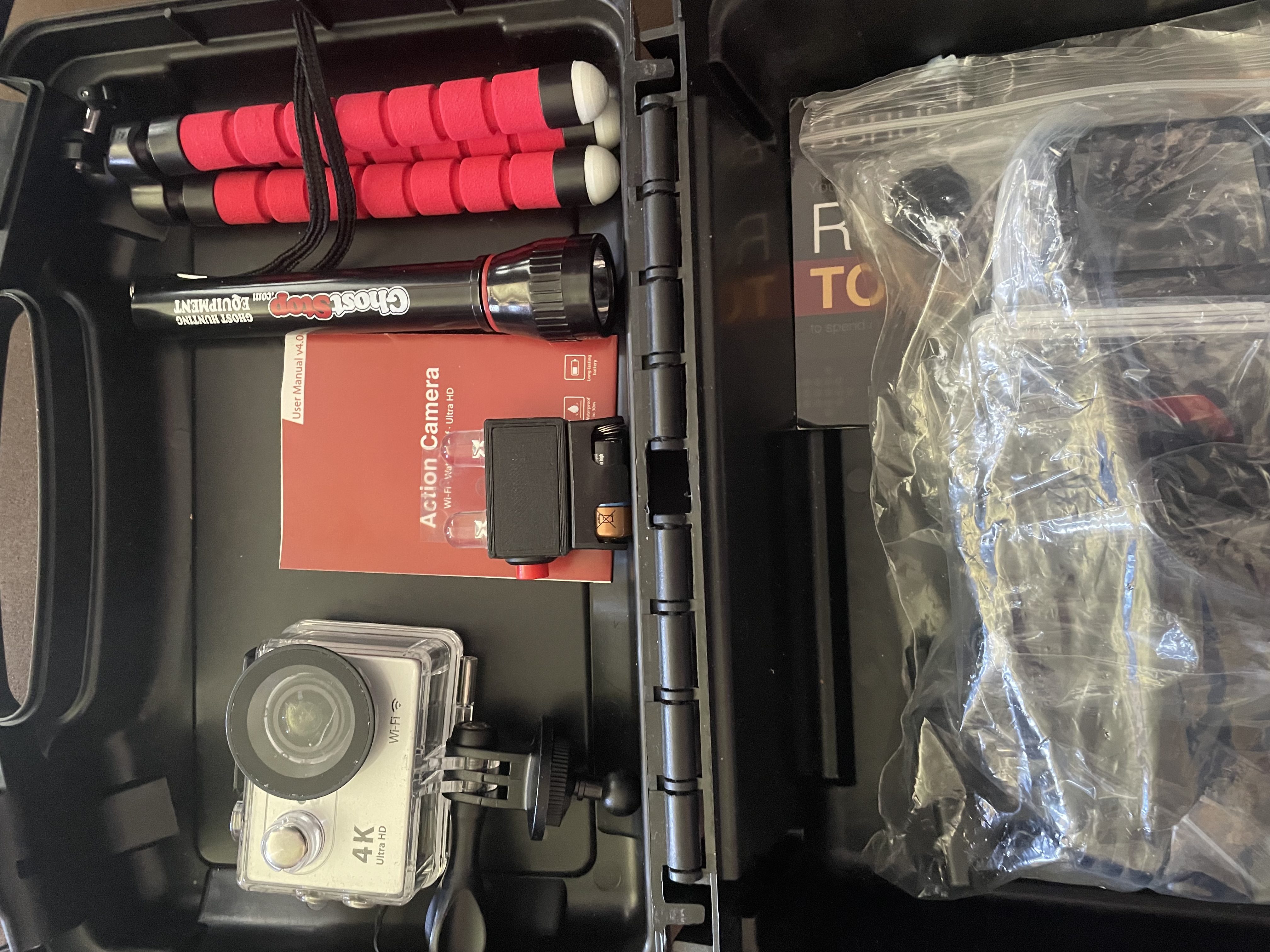 GhostStop full spectrum 4K camera and ir with acces